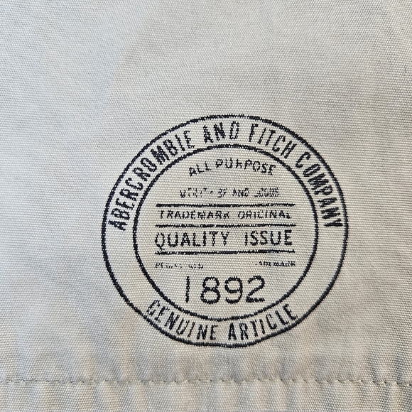 Abercrombie & Fitch 1892 Collection Cotton Khaki Mini Skirt M - Picture 3 of 9